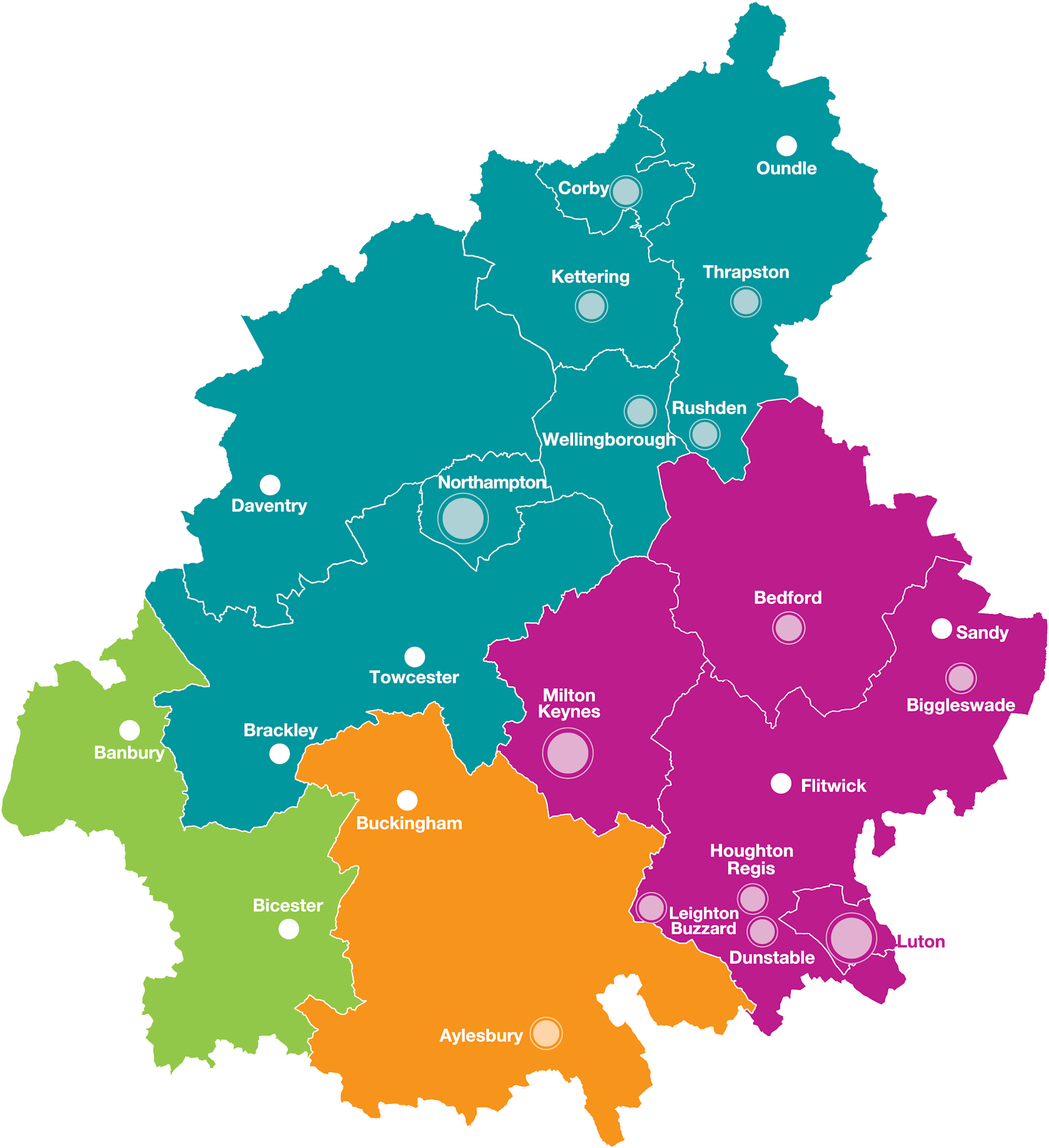 South-East Midlands. East Midlands Map. Midland Plain Map. East Midlands Councils.